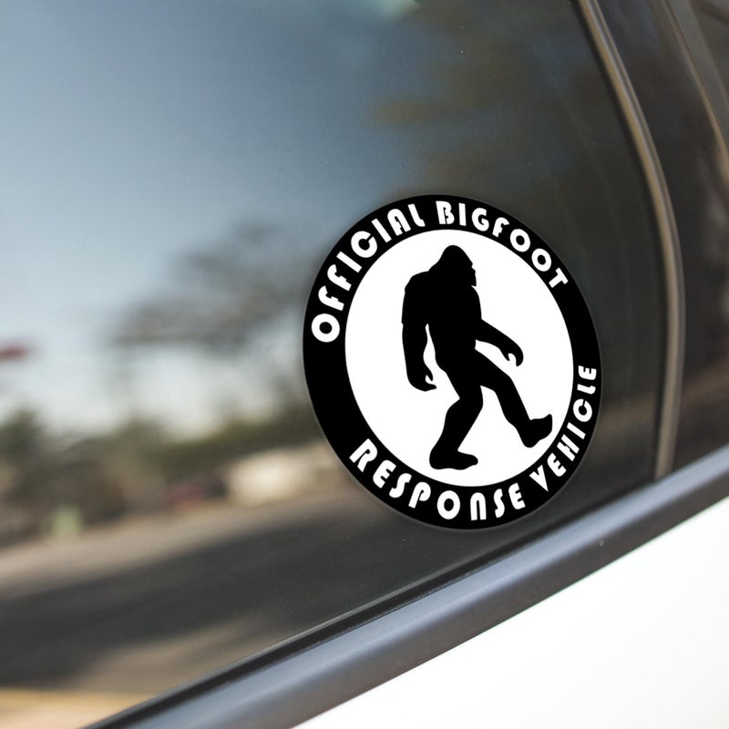 KCD Bigfoot Response Vehicle Vinyl Decal Sticker|Cars Trucks Vans Walls Laptops Cups|Black with White Background |5.5 inches|KCD906 - Image 3